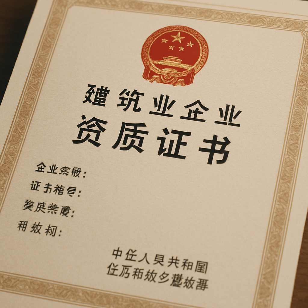 建筑工程施工总承包二级资质